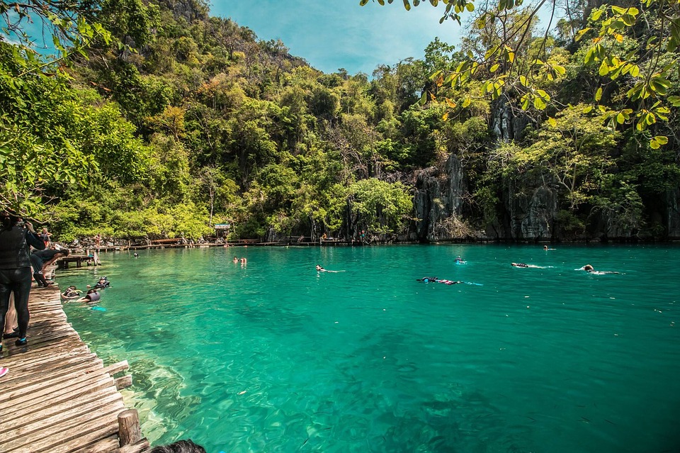 Palawan Lagoon Water Tropical Island Travel Coron